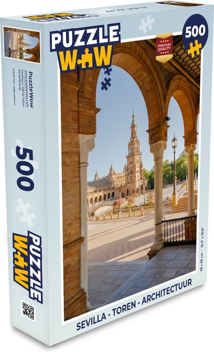Puzzel Sevilla - Toren - Architectuur - Legpuzzel - Puzzel 500 stukjes