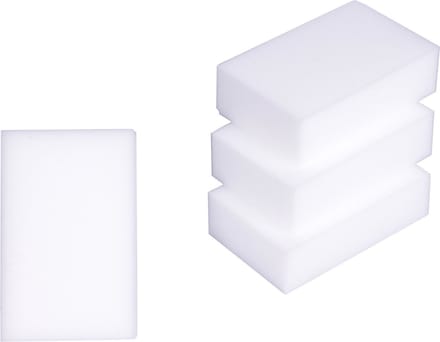 Benson Magische wonderspons - krachtig, herbruikbaar, 9,5 x 6 cm - 4 stuks