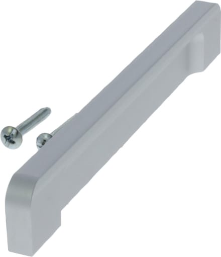 Starx | Meubelgreep | Plat | Afgerond | 128mm | Aluminium