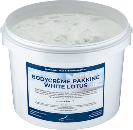Bodycrème Pakking White Lotus - 5 liter