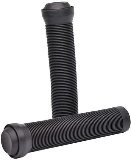 Zachte Rubberen Stuur Grips voor Scooter, Fiets, MTB en BMX met Bumperdoppen