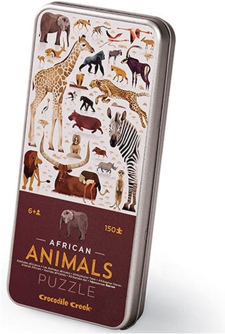 Crocodile Creek Puzzel African Animals - 150 stukjes