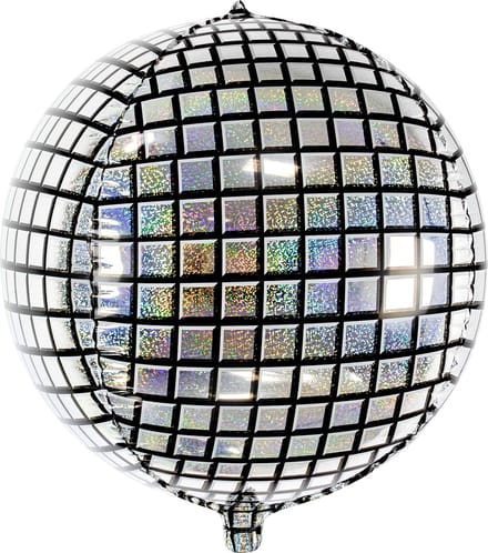 Partydeco - Folieballon rond Discobal