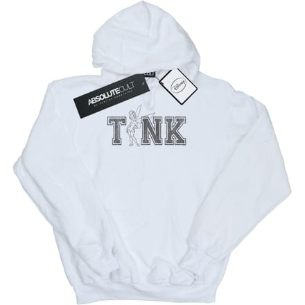 Disney Meisjes Tinker Bell Collegiate Tink Hoodie (Wit)