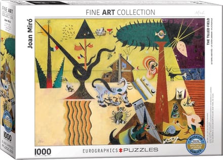 Eurographics - Het Carnaval van Harlekijn [Le Carnaval d’Arlequin] - Joan Miro - 1000 stukjes 68×48cm (b×h) - Fine Art Legpuzzel