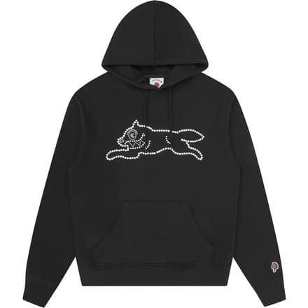 Hoodie Icecream Crystal Running Dog Popover