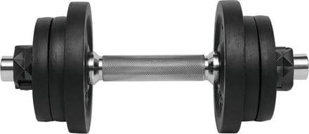 Crivit Dumbell set 10kg zwart