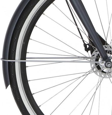 Cortina Spatbordstang voor 28 Roots silver