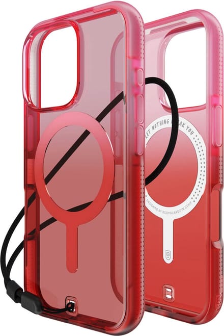 BodyGuardz Ace Pro MagSafe Backcover voor de iPhone 16 Pro - Oranje