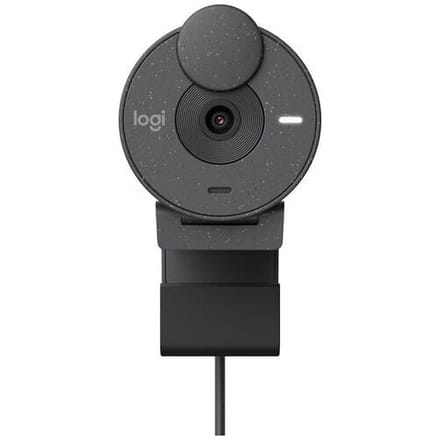 Logitech BRIO 305 graphit Full HD-webcam 1920 x 1080 Pixel Geïntegreerd afdekpaneel, Microfoon
