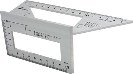 Shinwa Aanslag-hoekmeter 45°/90° (32722)