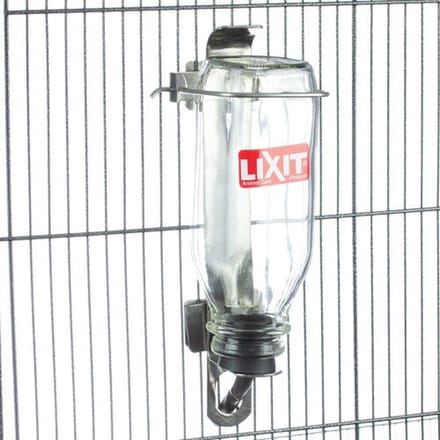 Lixit - Drikfles Large - drinkfles - ara's - papegaaien - RVS