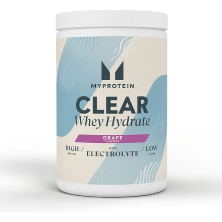 Clear wei-elektrolyt - 20servings - Druif