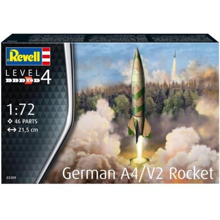 Revell Modelbouwpakket Ruimtevaart - 03309 German A4/V2 Rocket Plastic - 1:72 - Modelbouw
