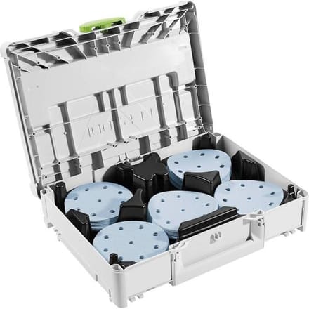 Festool 578193 Schuurschijvenbox Diameter 125 mm Korrelgrootte (num)=60, 80, 120, 180, 220 1 set(s)
