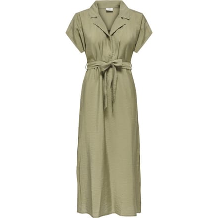 JDYTROYA LIFE S/L MIDI DRESS WVN DI