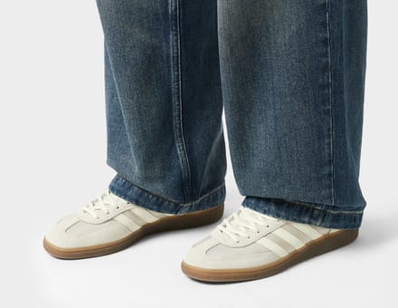 Lage Sneakers adidas Baskets handball spezial textile Cordura