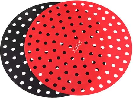 Joyage® Airfryer Silicone Pads - Accessoire voor heteluchtfriteuse - Herbruikbaar - Rond- 23 cm