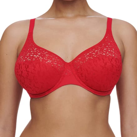 Chantelle - Norah - Beugelbh - Bedekkend - Soft Feel - POPPY RED