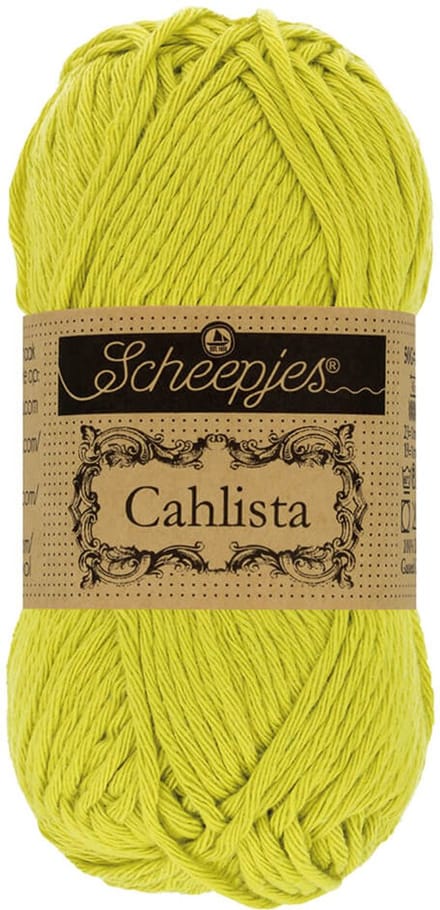Scheepjes Cahlista Green Yellow (245)