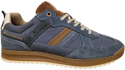 Bufflox Naples Sneakers Blauw Nubuck en Suede Heren - Blauw - 43