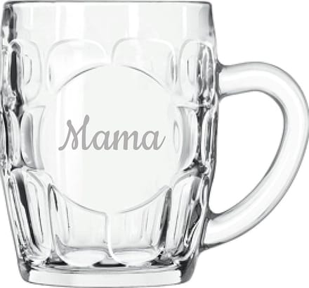 Gegraveerde Bierpul 55cl Mama