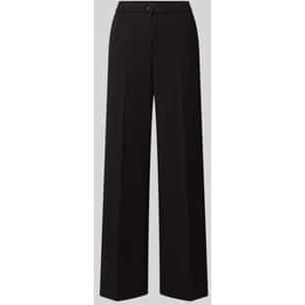 Wide leg broek met steekzakken model 'Hillda'