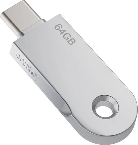 Orbitkey 2.0 USB-C 64 GB silver