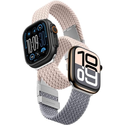 AmazingThing Blend Band Apple Watch 42mm 2-Pack - Pink-Gray/Pink