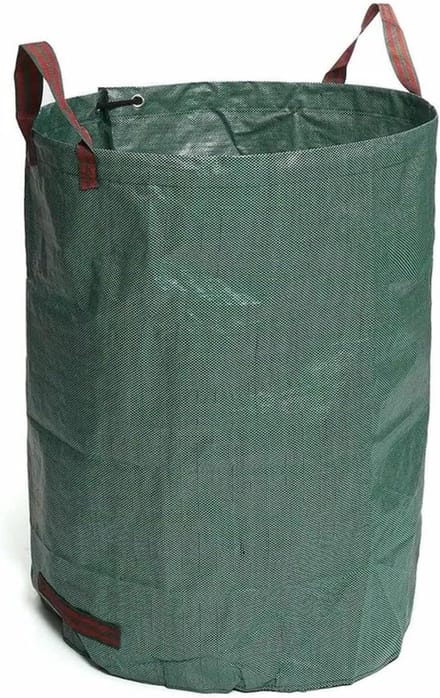 Tuinafvalzakken - Grascontainer Opslag - Tuinonderhoud - Herbruikbaar Waterdicht - 500L - Groen