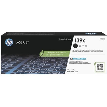 HP 139X (W1390X) toner cartridge zwart hoge capaciteit
