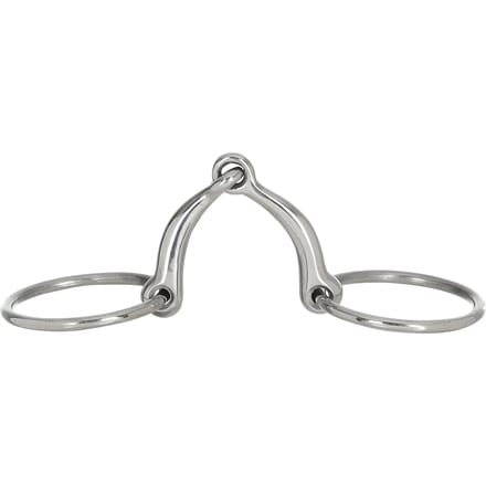 2 ring bit voor gebogen paard HorseGuard Anur