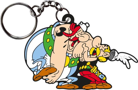 Asterix & Obelix Lachwekkende Sleutelhanger - Merkloos