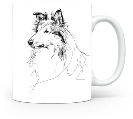 Beker Schotse Collie (Rough Collie)