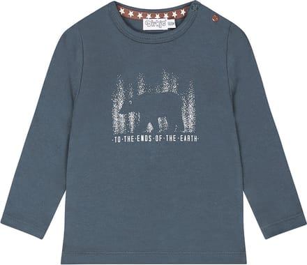 Dirkje-Jongens T-shirt-Petrol