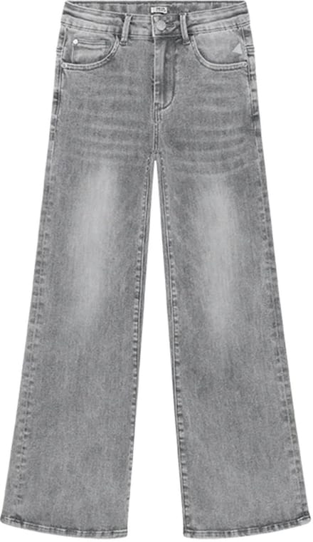 Indian Blue Jeans - Wide Fit Lightgrey - Light Grey Denim - Maat 128