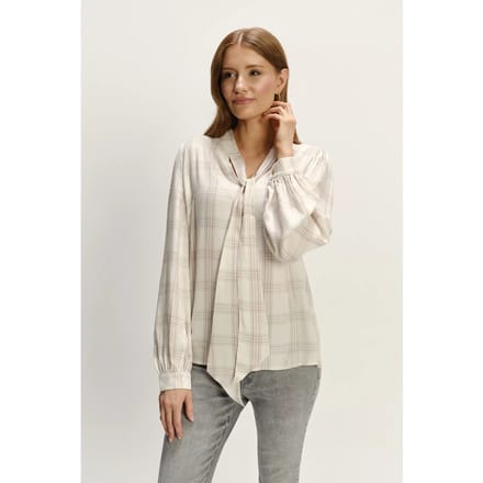 Vrouwenblouse met ruiten Greenpoint