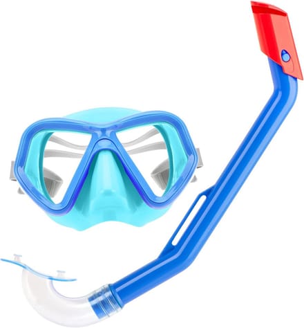Kinder snorkelset met Duikbril en Snorkel - Verstelbaar en UV-Beschermend