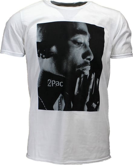 Tupac 2PAC Changes Side Photo T-Shirt - Officiële Merchandise - S