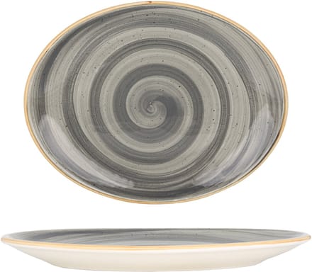 Bonna Serveerschaal - Aura Space - Porselein - 31 cm - set van 2