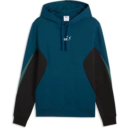 Geribde capuchon sweatshirt met koord Puma