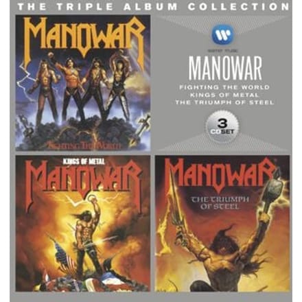 Manowar CD - The triple album collection - voor Geen - standaard