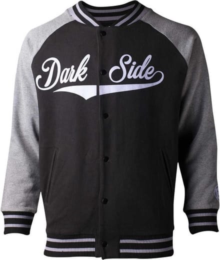Star Wars - Dark Side Varsity jacket - M - Zwart/Grijs