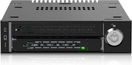 M.2 NVMe Frame - SSD Wissel Frame - Data Opslag - SlimSAS Interface - Tot 110mm - Zwart