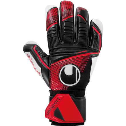 Uhlsport Powerline Supersoft Hn Keepershandschoenen Rood,Zwart 5.5