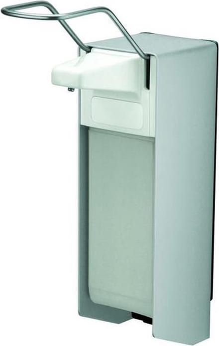 MediQo-line Zeep- & desinfectiemiddeldispenser 1000ml LB aluminium