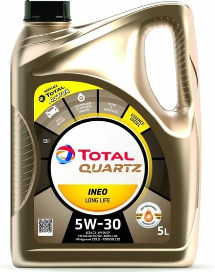 Total Quartz Ineo Long Life 5W30 - 5L