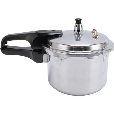 Snelkookpan Aluminiumlegering Explosiebestendig Grote Capaciteit Druk Inmaakpot Koker 24CM/7L 22CM/5L white