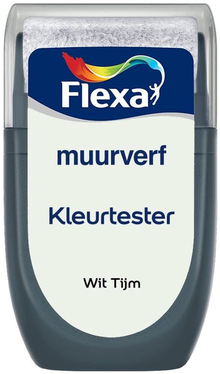 Flexa - Kleurtester Muurverf - Wit Tijm - Mengverf - 30 Ml