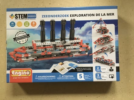 Zeeonderzoek - bouwdoos 5 modellen